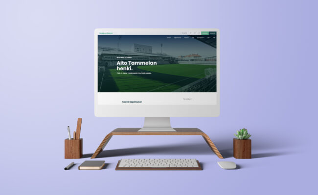 Tammelan Stadion verkkosivu