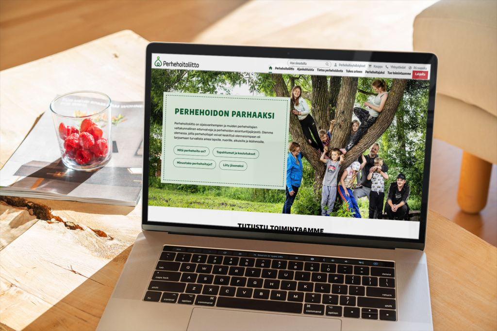 Perhehoitoliiton WordPress -verkkosivut