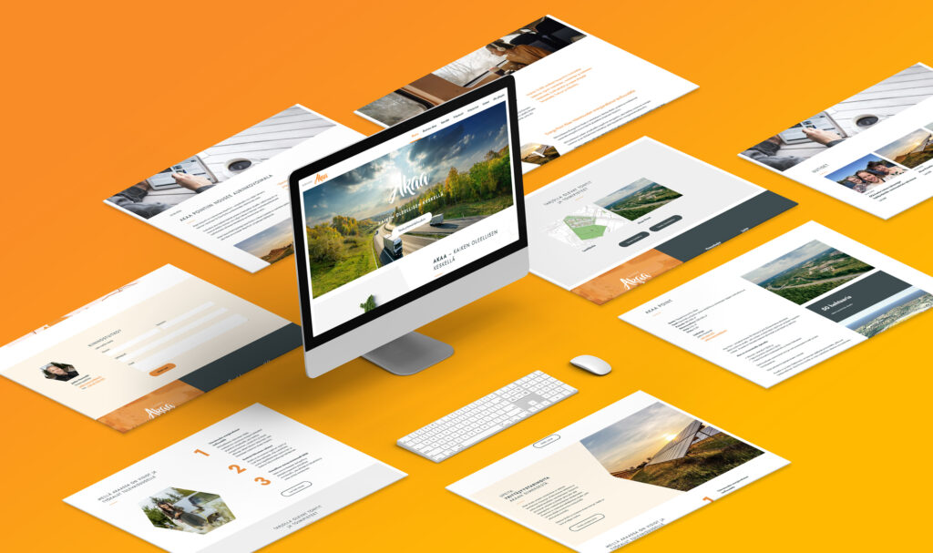 Business Akaan wordpress verkkosivusto