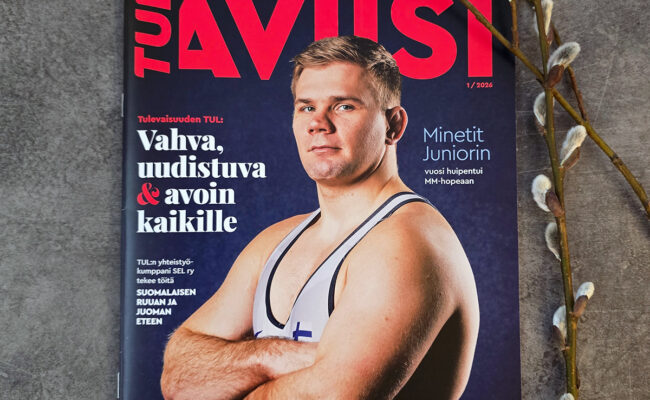 TUL Aviisi jäsenlehden taitto ja visuaalinen ilme